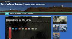 Desktop Screenshot of lapalma-island.com
